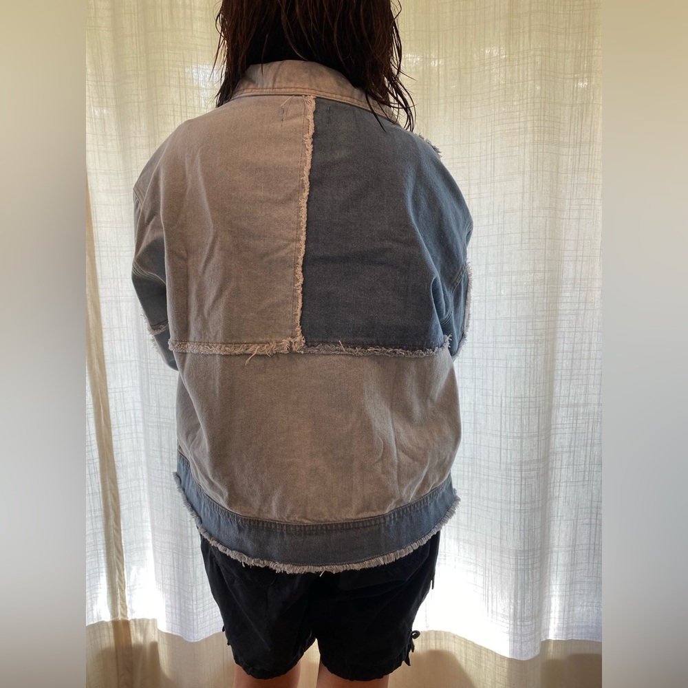 Patchwork Jean Jacket - image 4